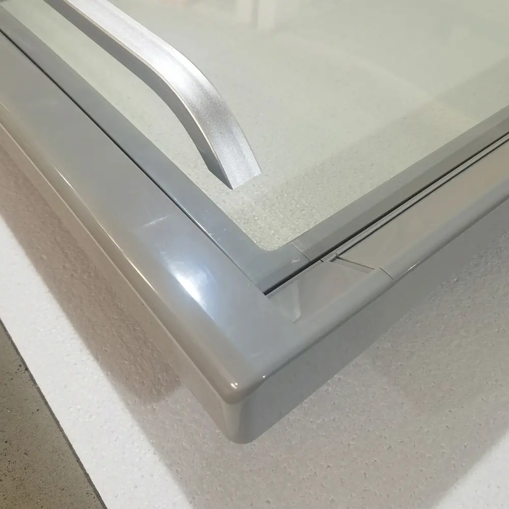 Custom Commercial Refrigerator Glass Door - High-End