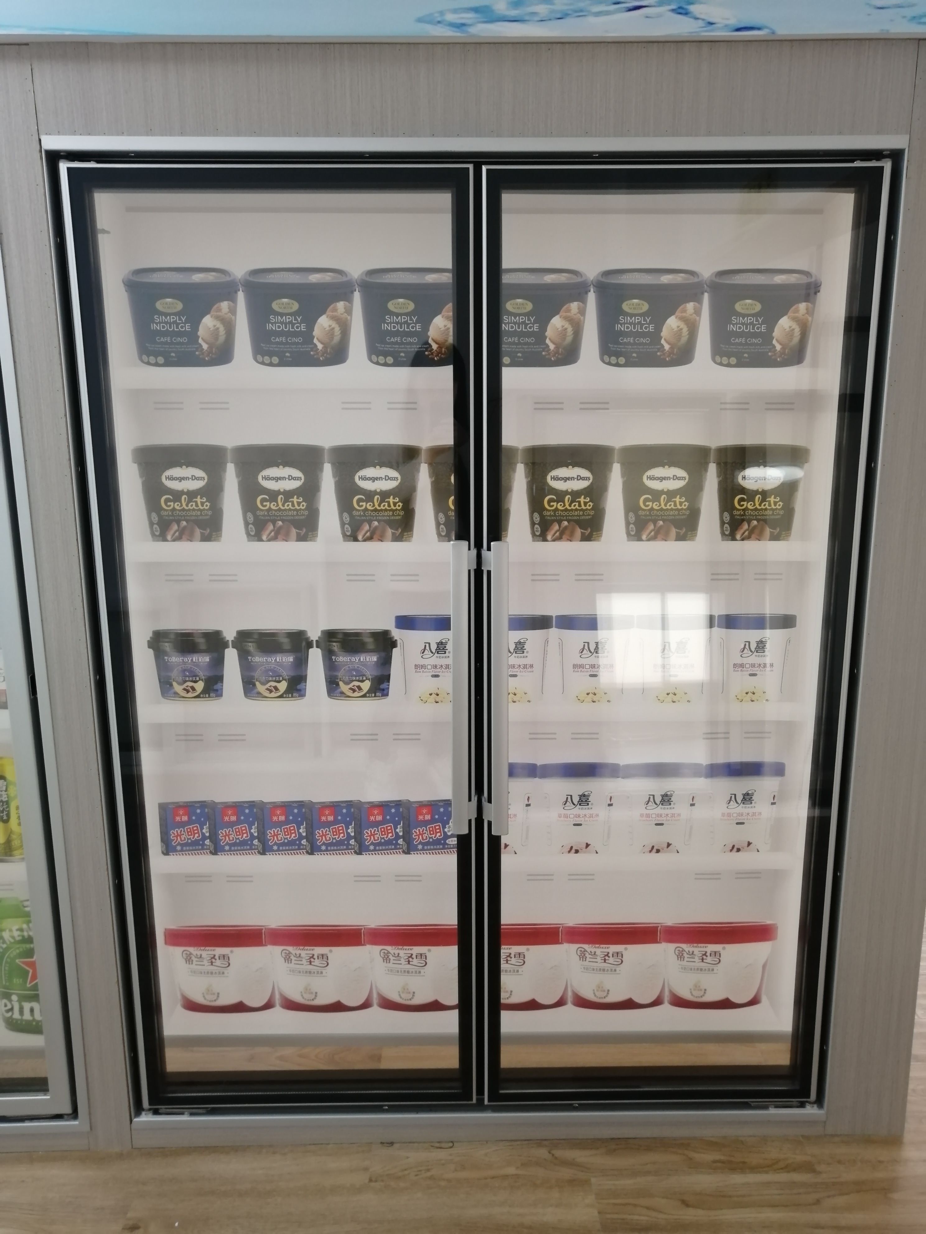 Professional China Walk In Cooler Glass Doors - Frameless Walk-in Freezer Glass Door – YUEBANG
