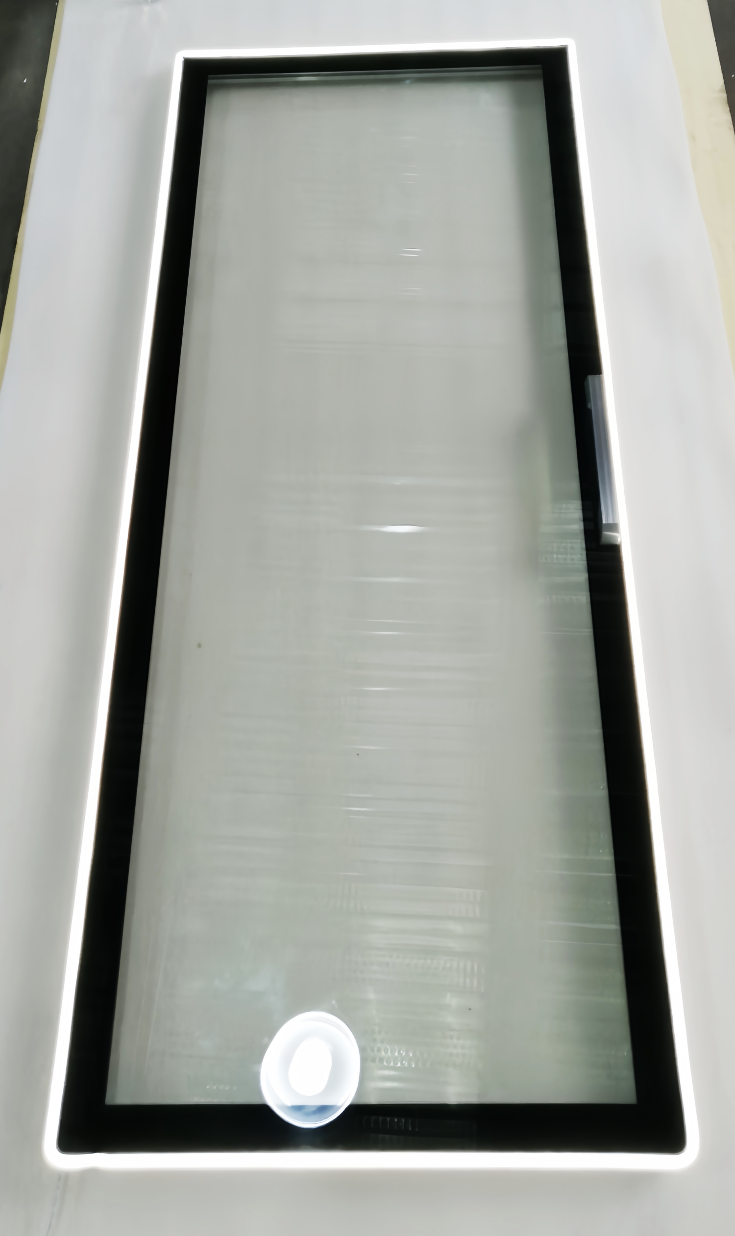 Drink Display Freezer Glass Door with Bright LED
