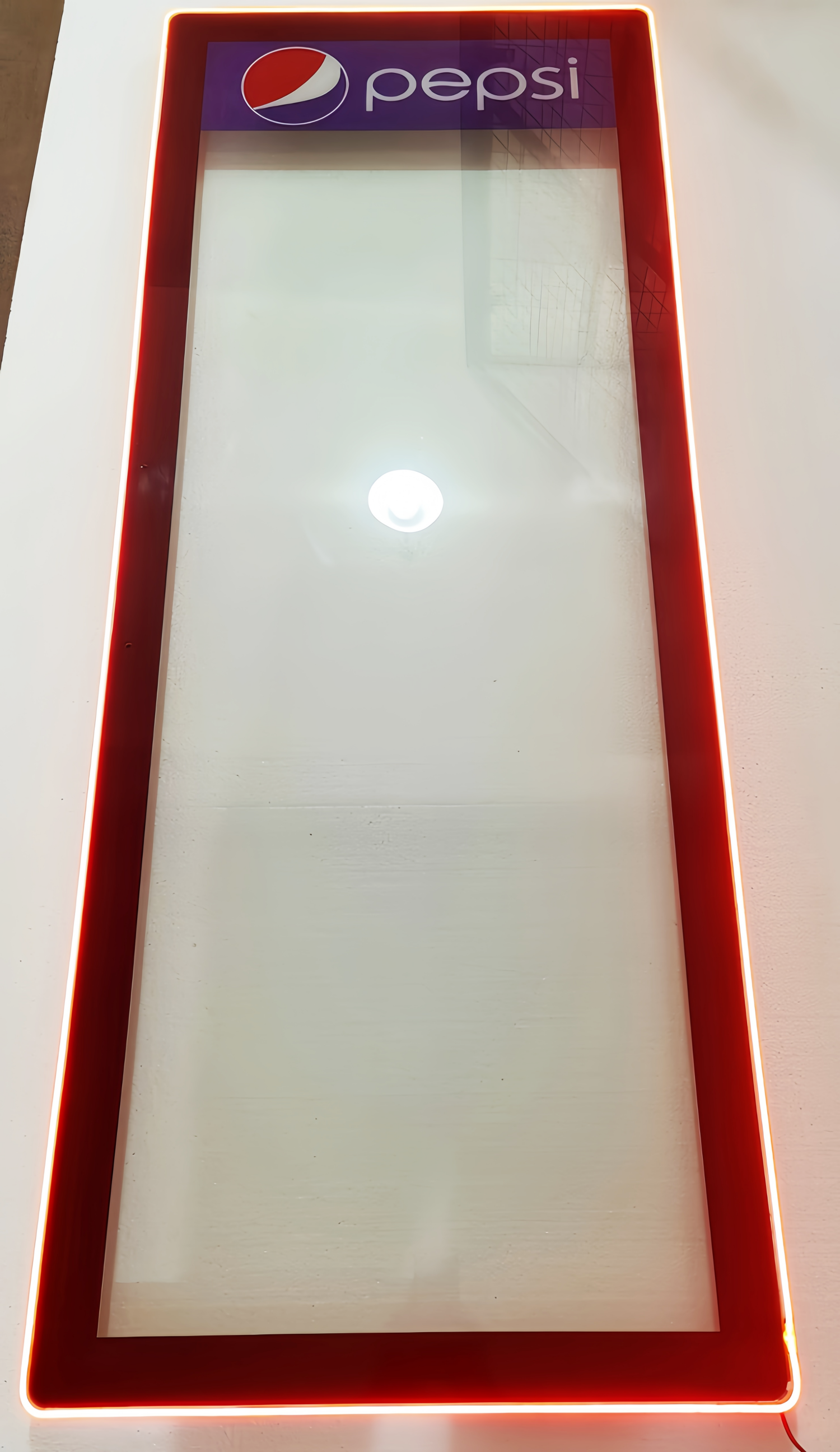 Commercial Led Illumination Drink Display Freezer Glass Door