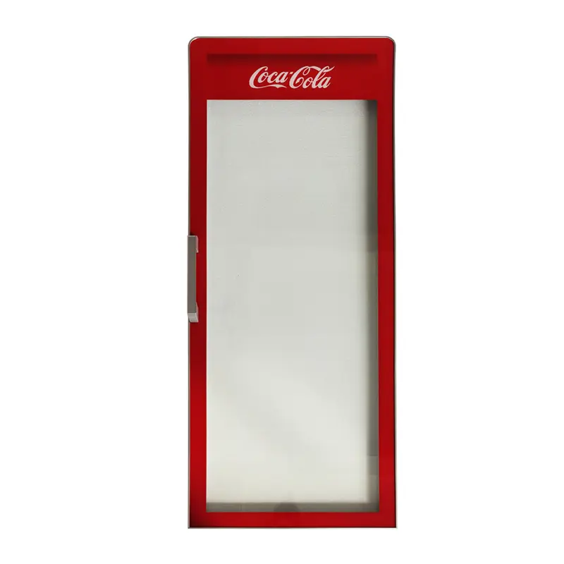 NEW Arrival in September – Frameless Painting Glass Door with Round Corner