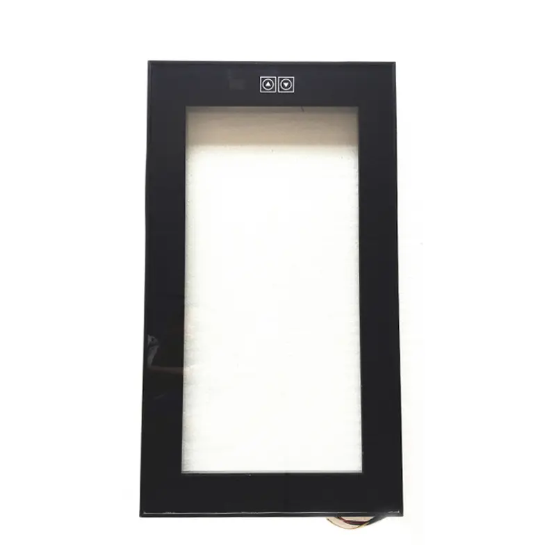 Factory wholesale Electrical Heated Freezer Glass Door - Black Frame Fridge Glass Door – YUEBANG