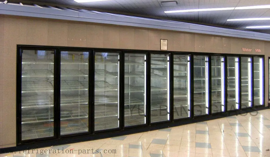 Aluminum Alloy Glass Door And Frame Factory For Supermarket Or Cold Room