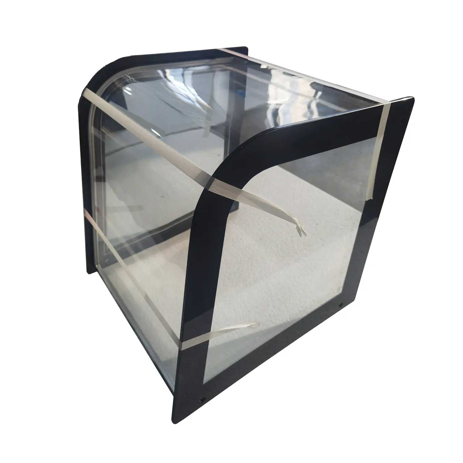 China Insulated Glass for Cooler Flat Curved Design