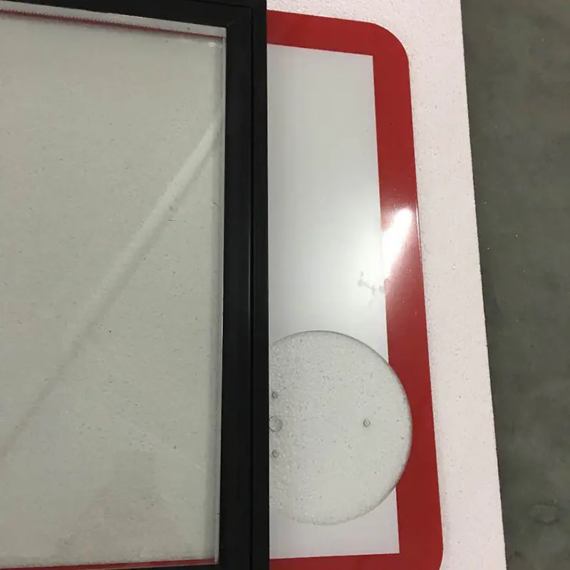 Manufacturers of Round Corner Frameless Freezer PVC Frame Glass Door