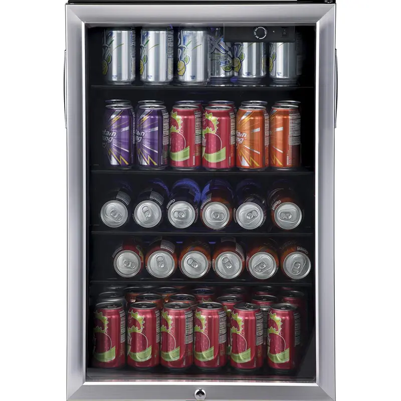 Beverage Mini Fridge Glass Door