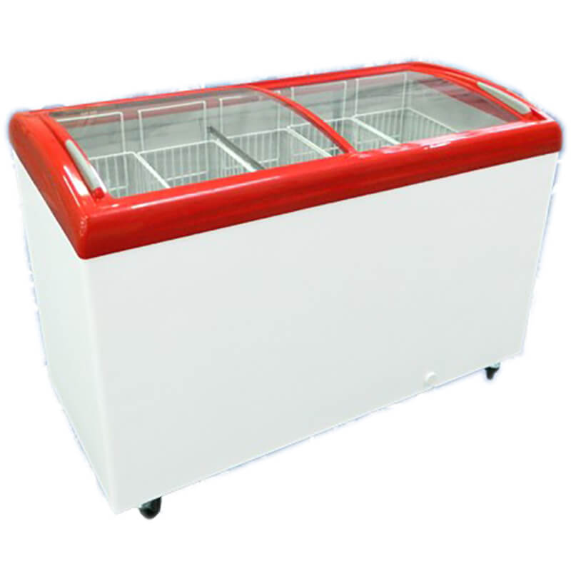 sliding glass door for freezer