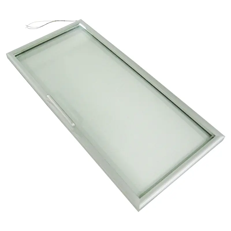 Aluminum Frame Glass Door With Heating Function For Freezer
