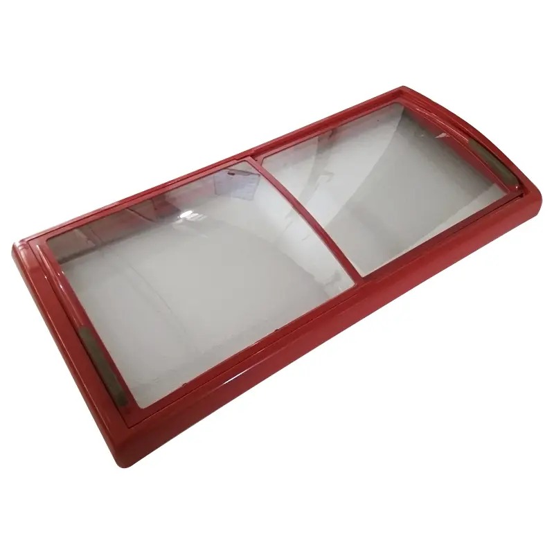 Whole Injection Frame Sliding Glass Door for Chest Freezer